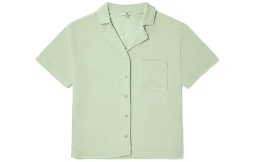 Vans Shirts Women's Avocado Green Square Collar Moderate Other