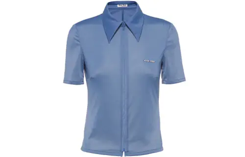 MIU MIU SS21 Shirt Women's Blue
