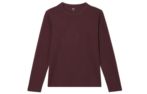 UNIQLO T Shirt Women's Burgundy