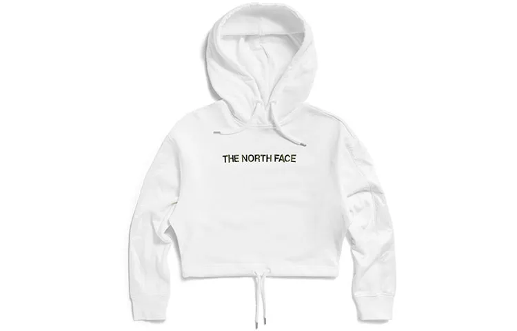 THE NORTH FACE Urban Exploration Sweatshirts Women's White Hooded Moderate Straight Fit