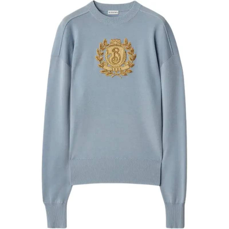 Burberry SS25 Sweater Women's Trench Gray