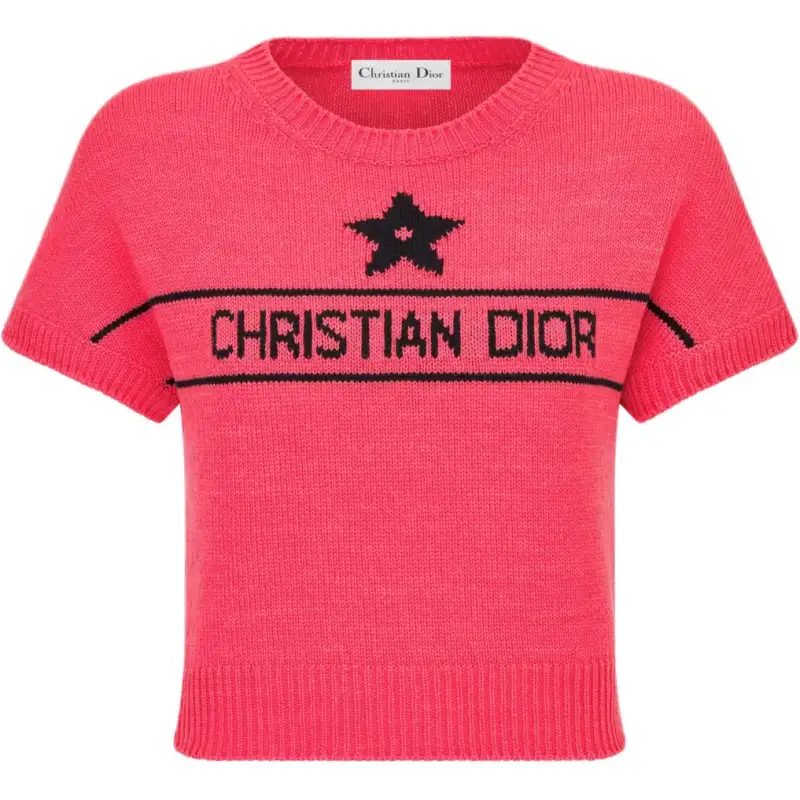 Christian DIOR Pre Owned 2010s Logo Knitted Sweater