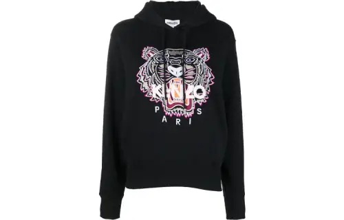 KENZO Tiger Hooded Sweatshirt 'Black'