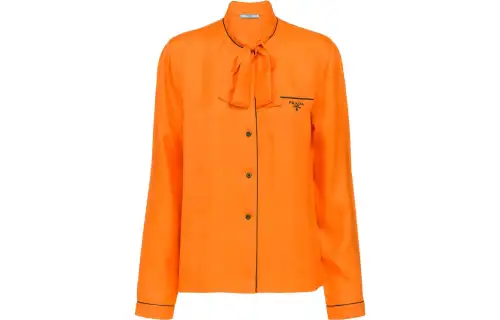 PRADA SS22 Shirt Women's Orange