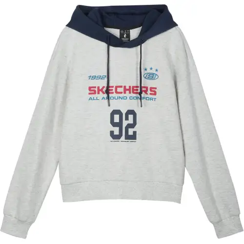 Skechers Sweatshirt Women's Light Gray