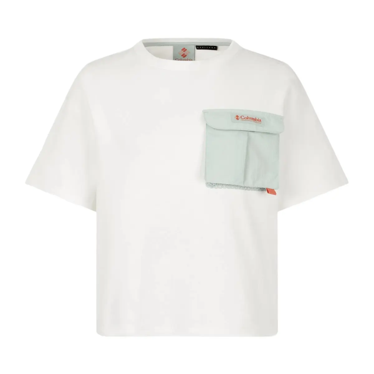 Columbia Regular T Shirt Women's Sea Salt Color 125