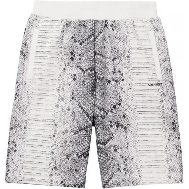 Carhartt WIP Year Of The Snake Collection Casual Shorts Unisex Gray Thickened