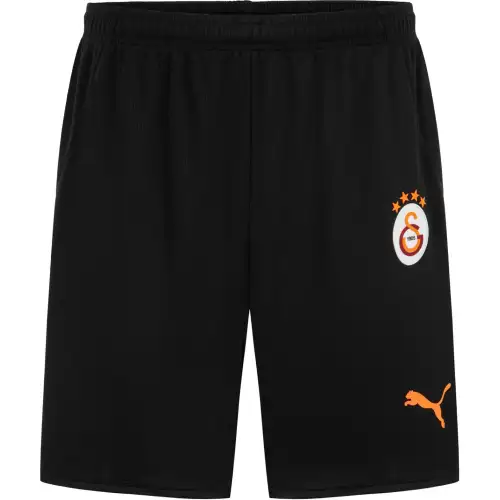 PUMA SS24 Soccer Bottom Men's Black Orange
