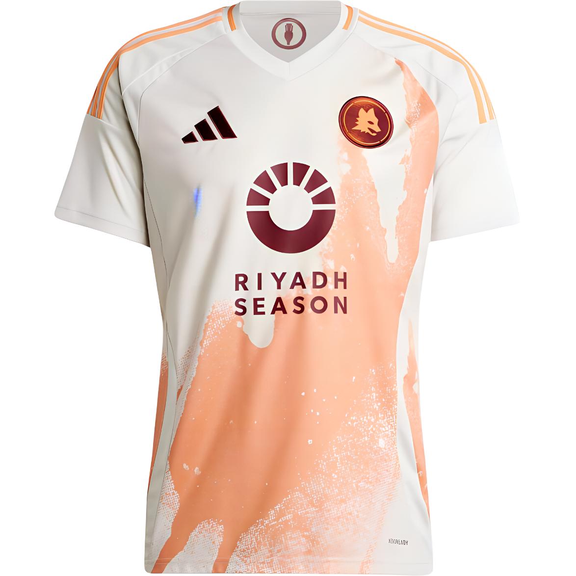 Adidas Free Shipping With AdiClub As Roma 24/25 Away Jersey