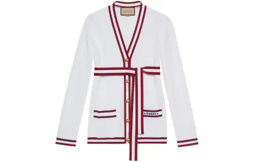 GUCCI Love Parade SS22 Knitwear Women's White