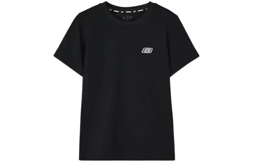 Skechers T Shirt Women's Carbon Black