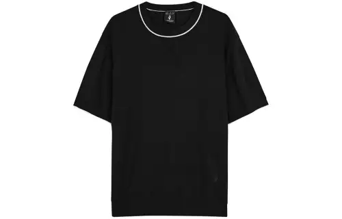 Skechers Drop Shoulder Sleeve T Shirt Women's Carbon Black