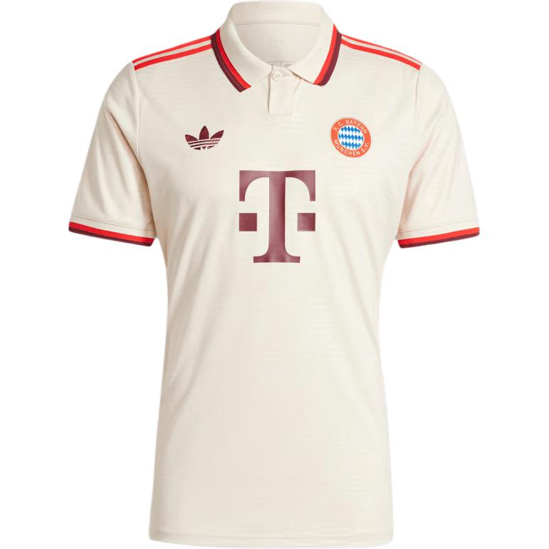 Мужская футболка adidas FC Bayern (бежевая)