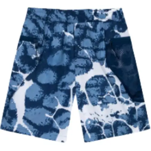 Anta Outdoor Collection Casual Shorts Men's Background Blue/All Over Print
