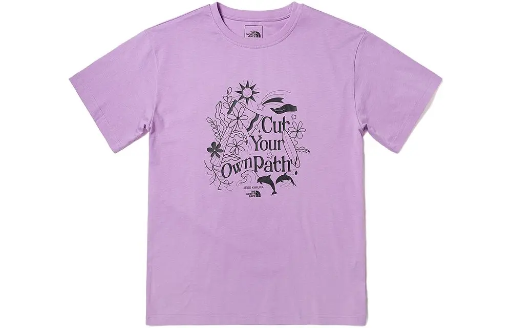 THE NORTH FACE T Shirt Women's Purple