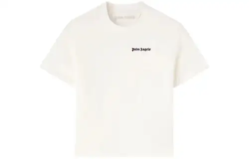 Palm Angels logo-embroidered cotton T-shirt