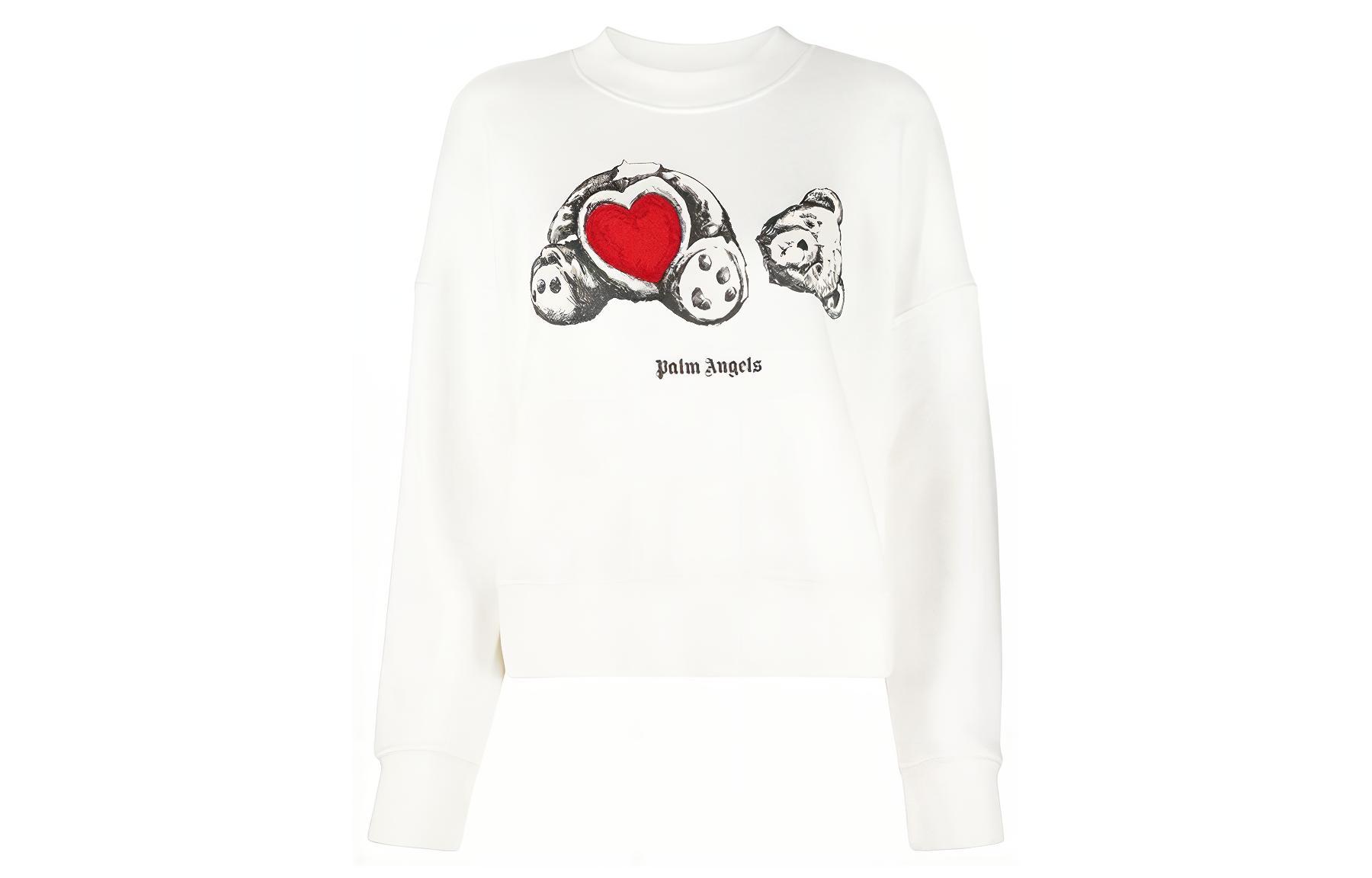 Женское худи PALM ANGELS SS21 (белое)