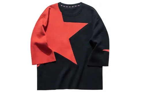 ANTA Knitwear Women's Red Crew Neck Moderate Other