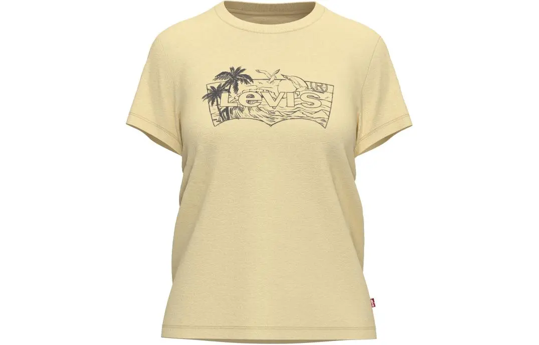 Levi's Regular T Shirt Women's Yellow