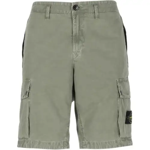 Stone Island Compass-badge shorts