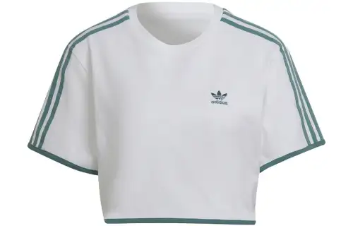 Adidas Originals Drop Shoulder Sleeve T Shirt Women's White