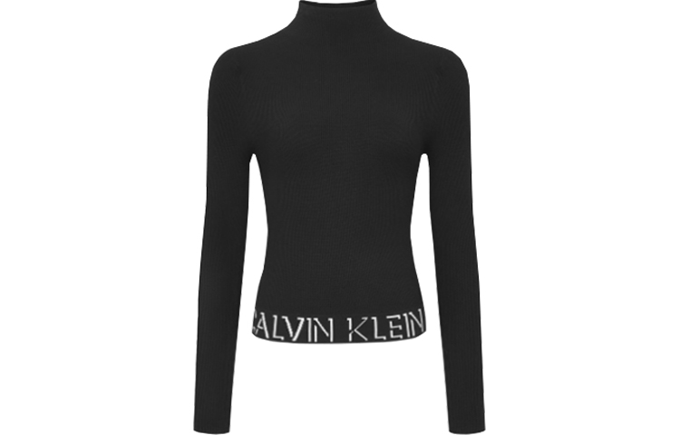 CK/Calvin Klein Slim Fit Knitwear Women's Black