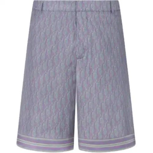 DIOR Casual Shorts Men's Blue Moderate