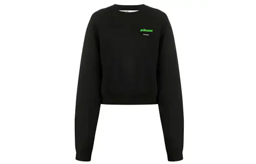 OFF WHITE FW20 Sweatshirt Loose Fit Women's Black