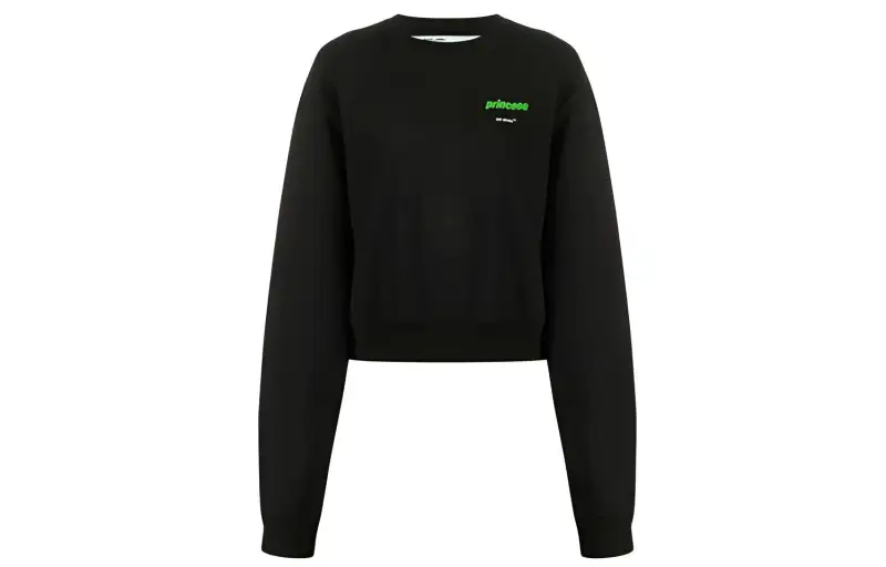 OFF WHITE FW20 Sweatshirt Loose Fit Women's Black
