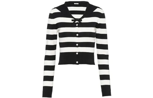 MIU MIU FW21 Slim Fit Knitwear Women's Black