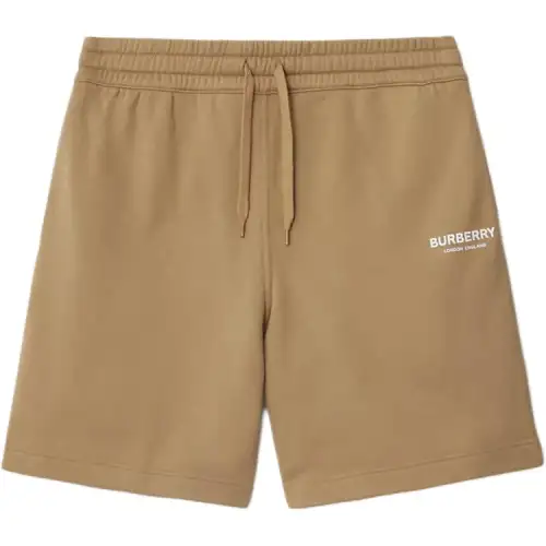 Burberry Casual Shorts Men's Beige