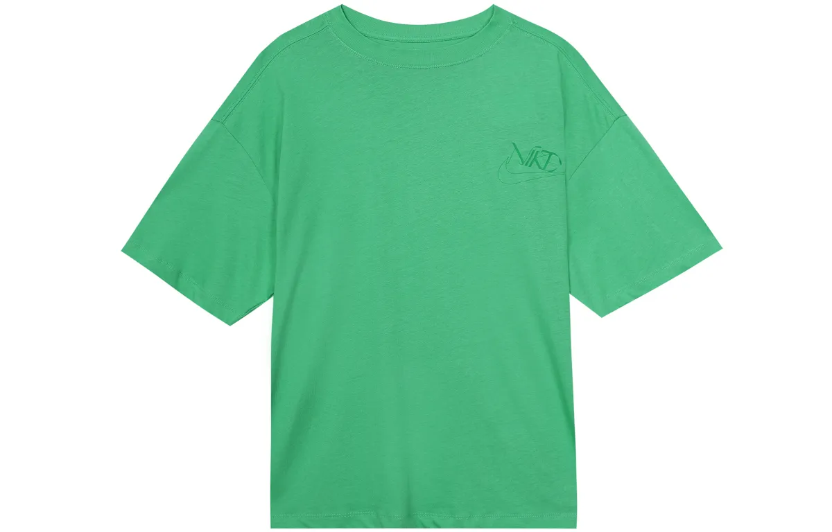 Nike Drop Shoulder Sleeve T Shirt Women's Green