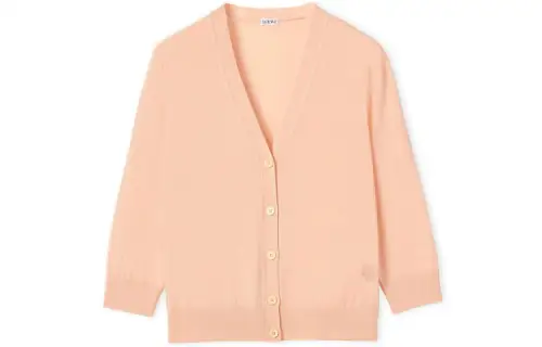 LOEWE FW22 Knitwear Women's Light Peach Pink