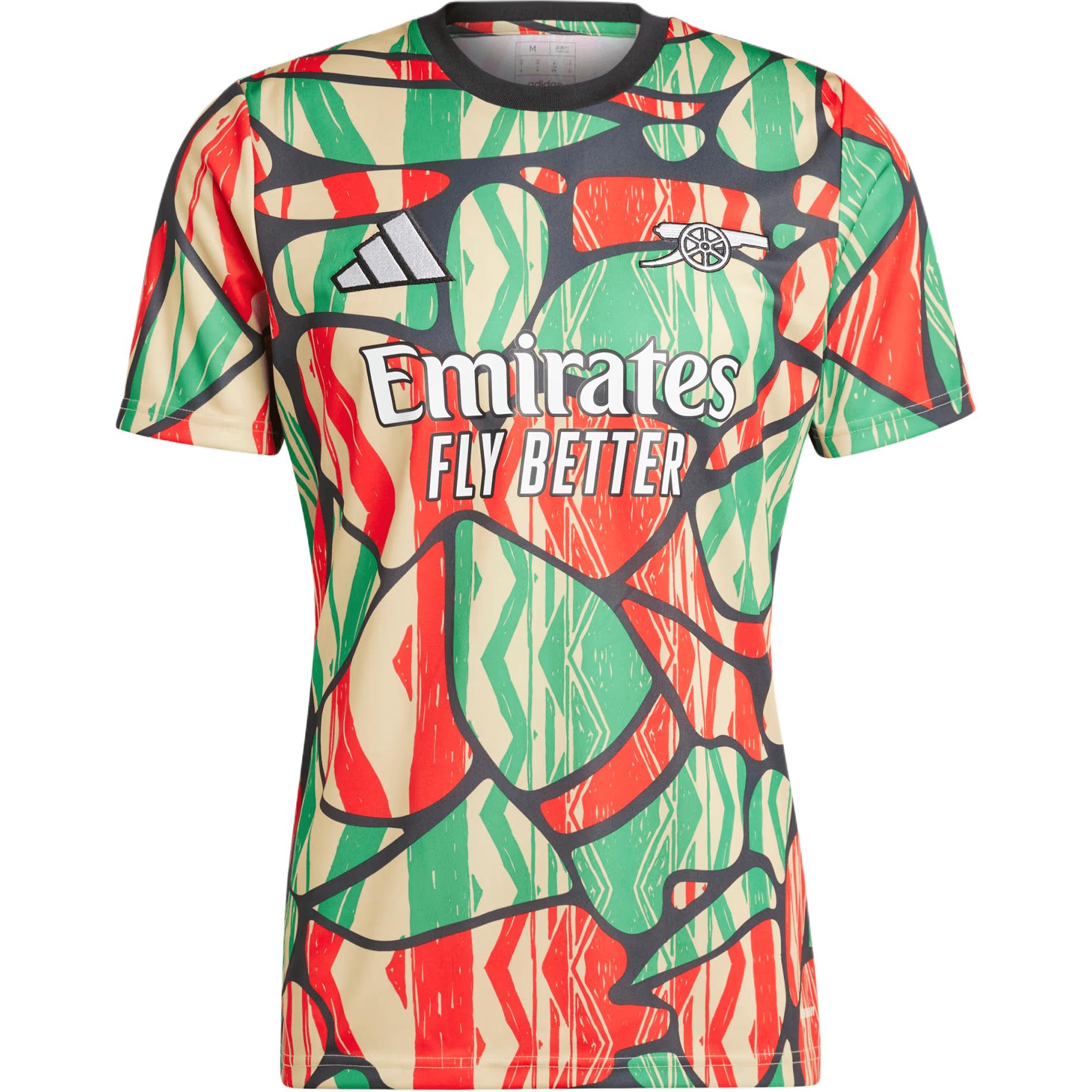 Adidas Free Shipping With AdiClub Arsenal Pre-Match Jersey