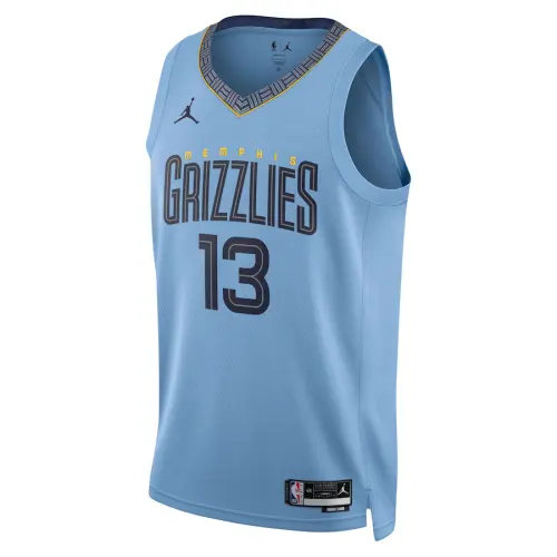 Jordan Jaren Jackson Jr Swingman Basketball Jersey Unisex Light Blue