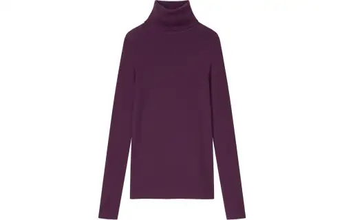 UNIQLO Sweaters Women's Dark Reddish Purple Turtleneck Other