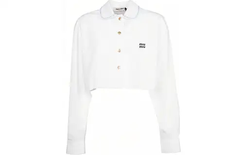 MIU MIU SS22 Shirt Women's White