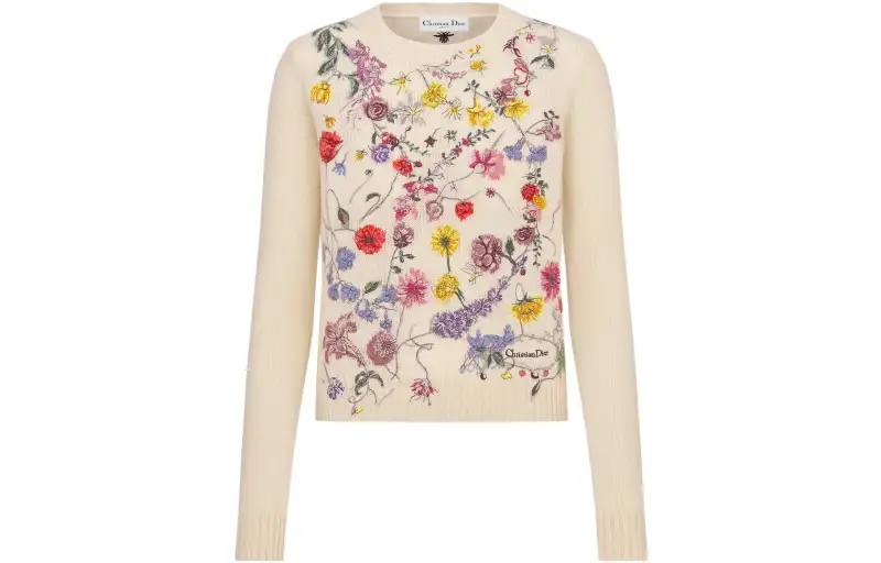 DIOR FW23 Sweater Women's White