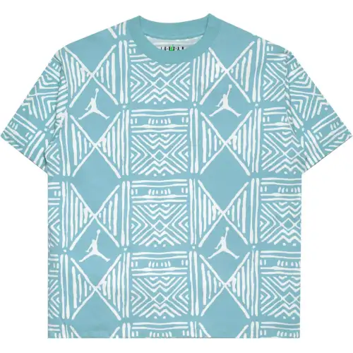 Jordan Drop Shoulder Sleeve T Shirt Women's Cyan