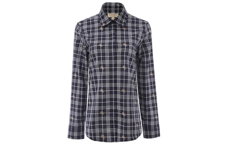 Burberry Shirt Women's Dark Blue