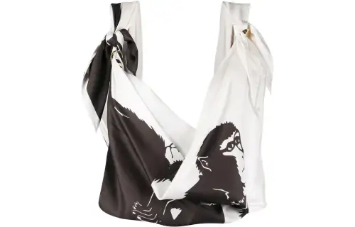 Bottega Veneta Camisoles Women's White V Neck Moderate Other
