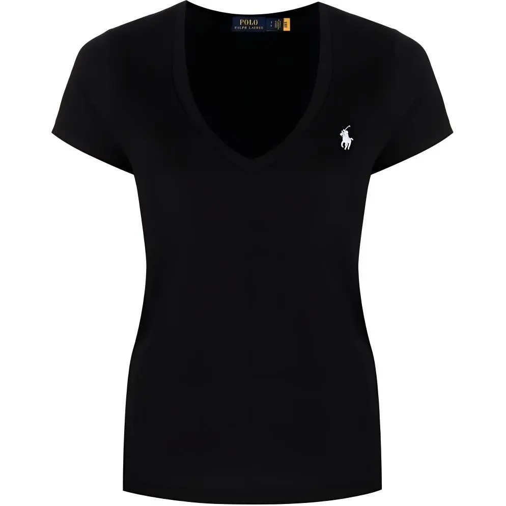 Polo Ralph Lauren T Shirt Women's Black Standard