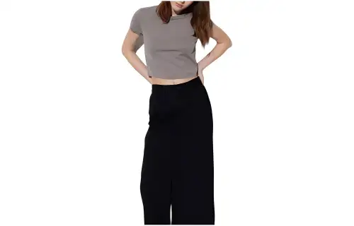 UNIQLO T Shirt Women's Khaki Brown