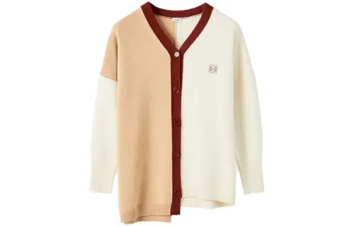 LOEWE FW21 Loose Fit Knitwear Women's Beige