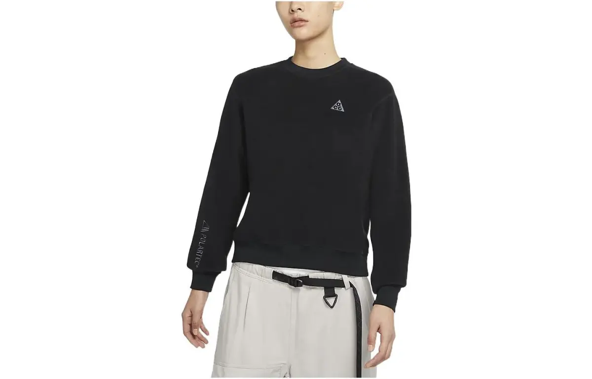 Nike Women's Acg Polar Crewneck Black