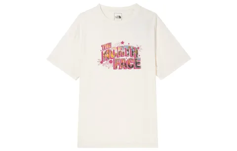 THE NORTH FACE Summer Outdoor Exploration SS23 Drop Shoulder Sleeve T Shirt Women's White