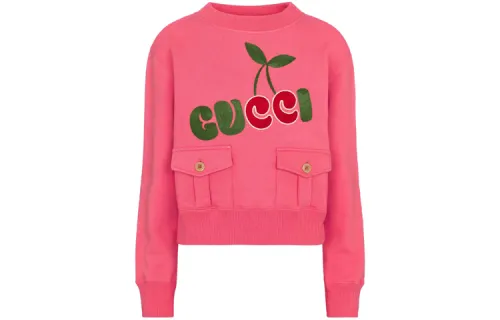 GUCCI SS21 Sweatshirt Women's Pink