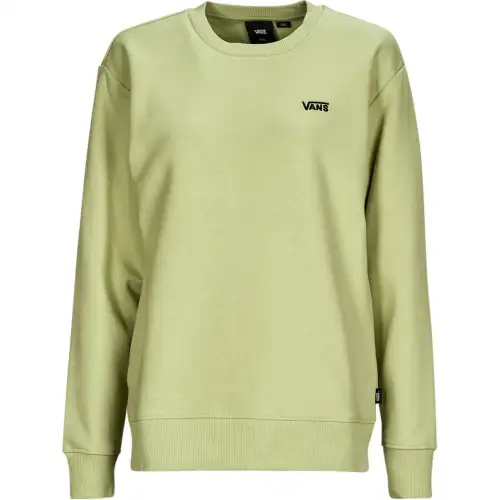 Vans Sweatshirts Women's Green Crew Neck Moderate Regular