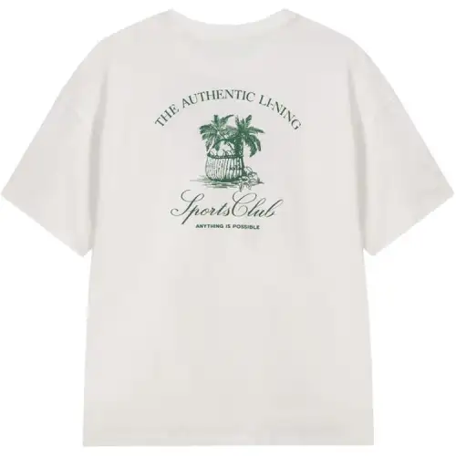 Li Ning Sports Trendy Collection Sports Lifestyle Collection T Shirt Women's Ivory