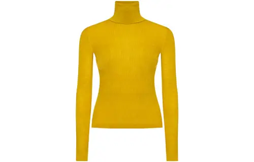 SAINT LAURENT FW21 Sweater Women's Yellow